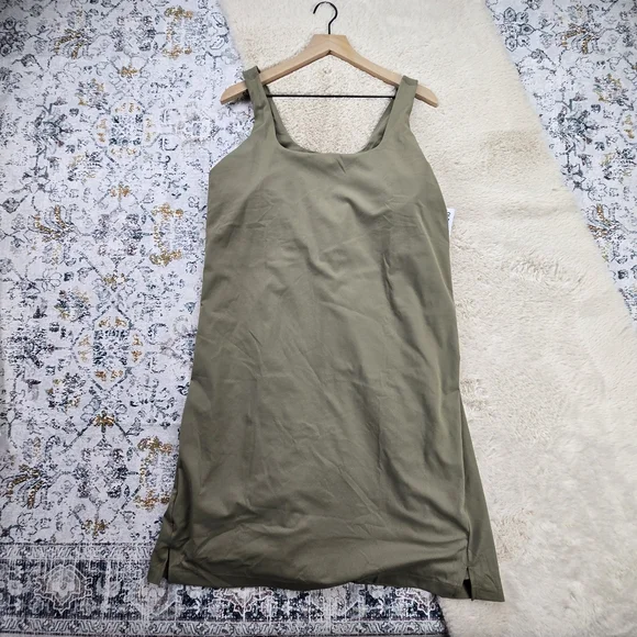 Old Navy PowerSoft Athletic Dress Women Plus Size Green XXL TALL BNWT - Picture 2 of 10